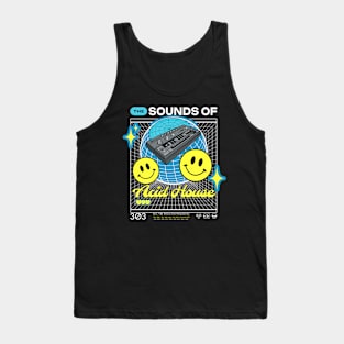 ACID HOUSE - The Sounds Of (white) Tank Top